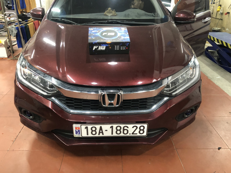 Độ đèn nâng cấp ánh sáng Bi gần F10 cho xe Honda City 2021 18A18628